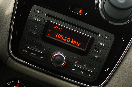 Dacia Lodgy - sistem audio