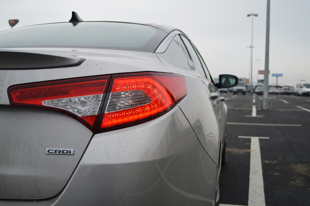 Test drive KIA Optima 2012 - stopuri LED
