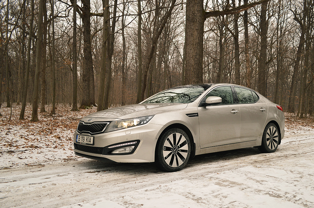 Test drive KIA Optima 2012 - profil