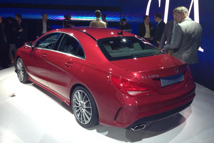 Mercedes CLA 2013 - spate