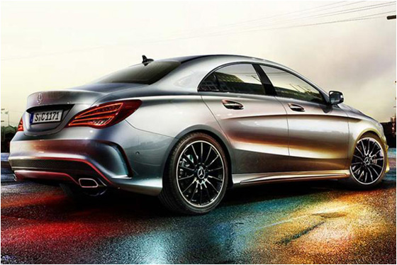 Mercedes CLA 2013 - spate