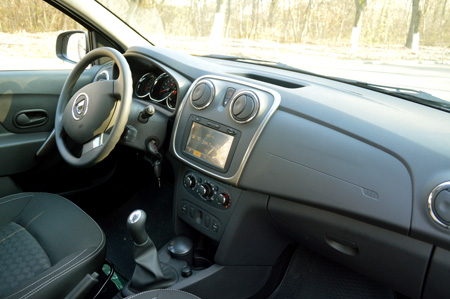 Dacia Sandero - interior