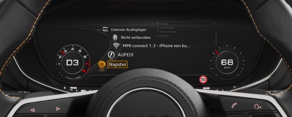 Conexiune Audi MMI - Napster Aupeo!