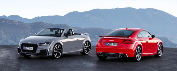 Noile Audi TT RS Coupe si Roadster