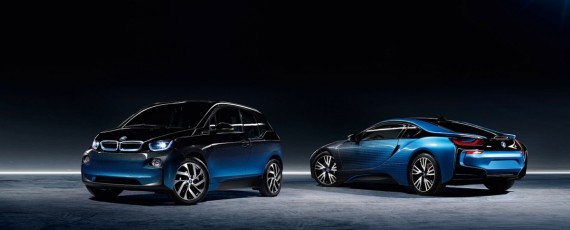 BMW i3 și BMW i8 Garage Italia CrossFade