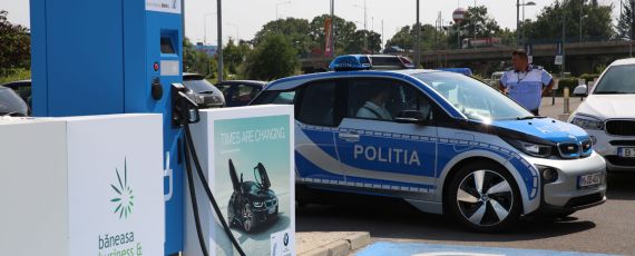 Politia Rutiera Bucuresti - BMW i3