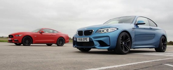 BMW M2 Coupe vs. Ford Mustang GT 5.0