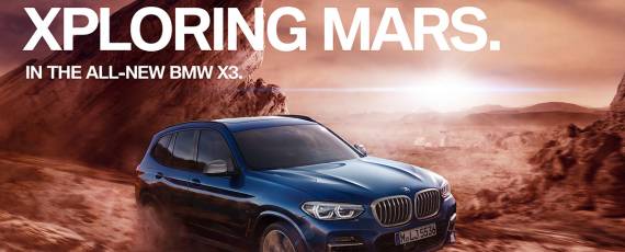 BMW X3 - On a Mission Xploring Mars