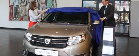 Dacia Logan - 1.500.000 de unitati