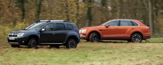 Dacia Duster vs. Bentley Bentayga