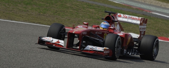 Fernando Alonso castigator in China 2013