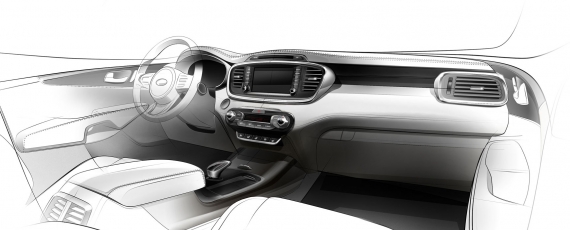 Noua Kia Sorento 2014 - interior
