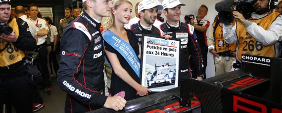 Le Mans 2015 - Porsche pole position