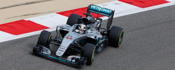 Lewis Hamilton - pole position Bahrain 2016