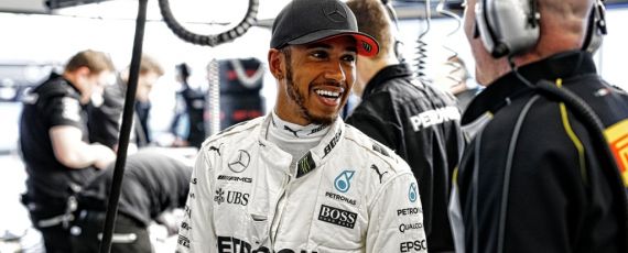 Lewis Hamilton - pole position China 2017