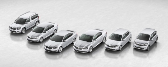 Portofoliul de masini SKODA 2016