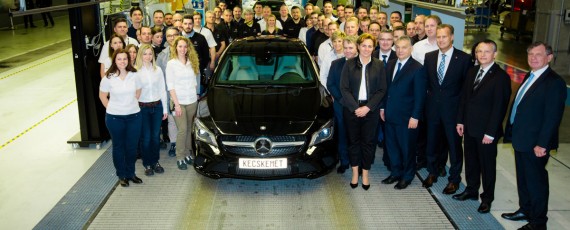 Mercedes-Benz - 500.000 de masini fabricate la Kecskemet