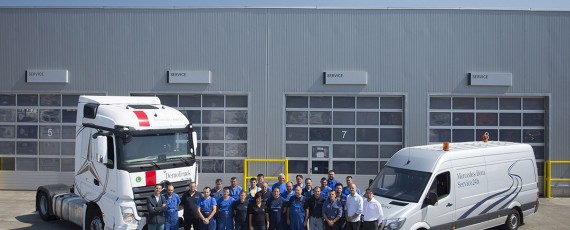 Mercedes-Benz - vopsitorie camioane Bucuresti