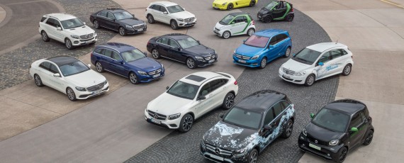 Mercedes-Benz si smart - viitoarea gama de modele verzi
