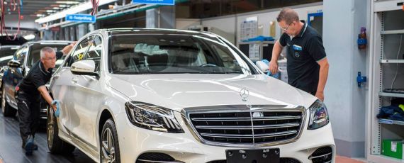 Mercedes-Benz S-Class facelift - Sindelfingen