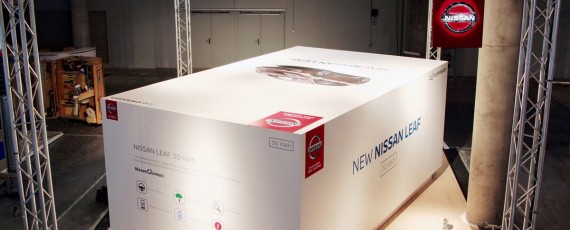 Nissan Leaf 30 kWh - Barcelona GSMA Mobile World Congress
