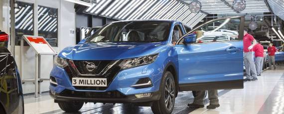 Nissan Qashqai - 3.000.000 de exemplare produse la Sunderland