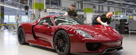 Porsche 918 Spyder - rechemare service
