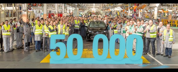 Renault ZOE - 50.000 de masini fabricate