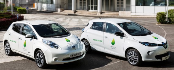 Renault ZOE - Nissan LEAF