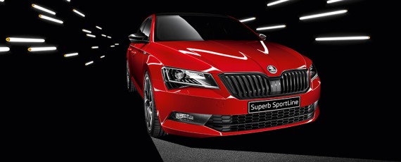 Noua SKODA Superb SportLine