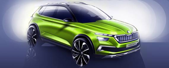 SKODA VISION X - schita Geneva 2018