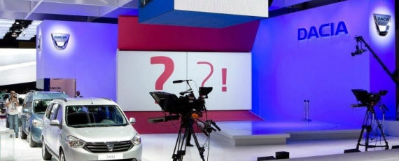 Standul Dacia de la Geneva - 2013
