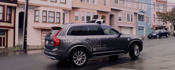 Volvo XC90 Uber - San Francisco