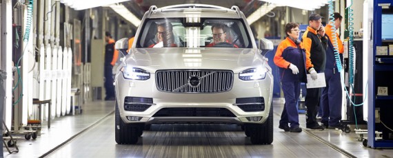 Noul Volvo XC90 - fabrica Torslanda