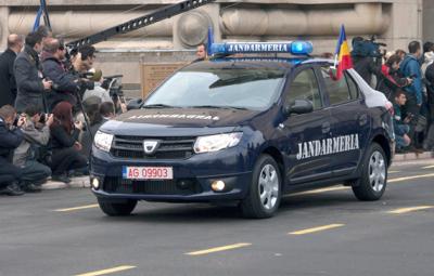 Dacia Logan pentru Jandarmerie