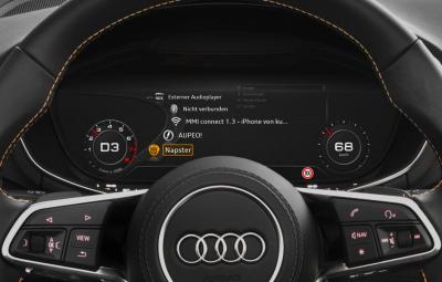 Conexiune Audi MMI - Napster Aupeo!