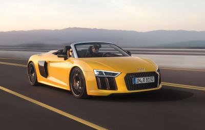 Noul Audi R8 Spyder V10 - video