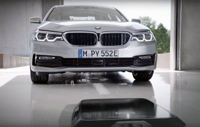 BMW 530e iPerformance - incarcare wireless