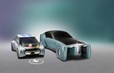 MINI si ROLLS-ROYCE VISION NEXT 100