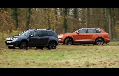 Dacia Duster vs. Bentley Bentayga