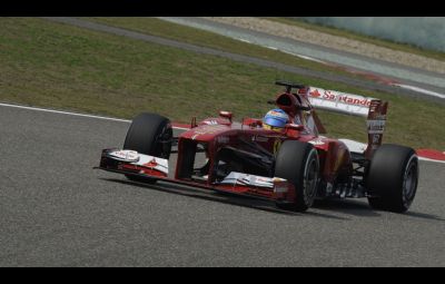 Fernando Alonso castigator in China 2013