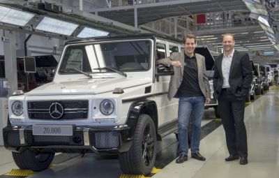 Mercedes-Benz G-Class - 20.000 unitati anual