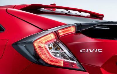 Honda Civic hatchback 2017 - a 10a generatie