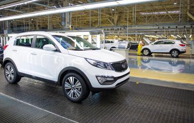 Kia Sportage in fabrica din Zilina