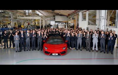 Lamborghini Aventador - 5.000 de exemplare fabricate