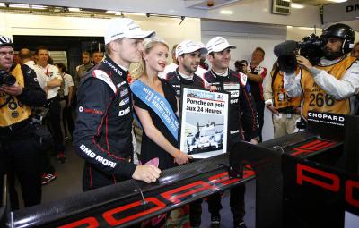 Le Mans 2015 - Porsche pole position