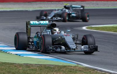 Lewis Hamilton - castigator Hockenheim 2016