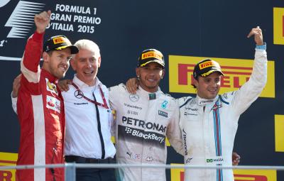 Lewis Hamilton - castigator Monza 2015