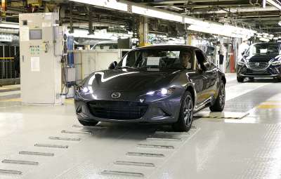 Mazda MX-5 RF - startul productiei