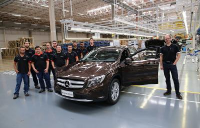 Mercedes-Benz GLA - fabrica Iracemapolis